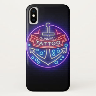 Capa Para iPhone Da Case-Mate Estilo de Símbolo Náutico Neon Personalizado Com