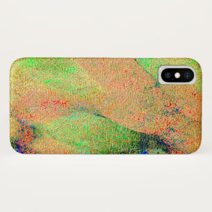 Capa Para iPhone Da Case-Mate Estilo de tinta vestida cor de laranja verde ou co