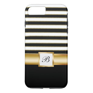 Capa iPhone 8 Plus/7 Plus Estilo Dourado luxuoso