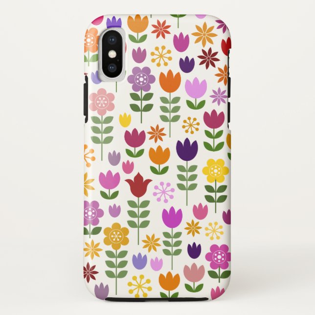 Capa Para iPhone, Case-Mate Estilo Escandinavo Flói Grande Padrão (Verso)