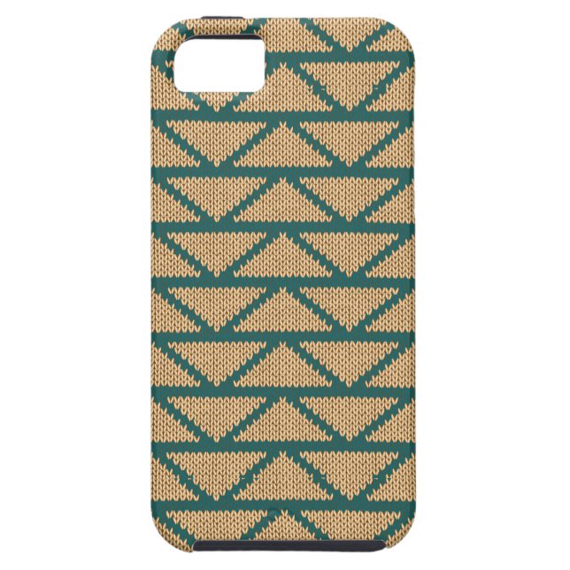 Capa Para iPhone, Case-Mate Estilo étnico teste padrão feito malha (Traseira)
