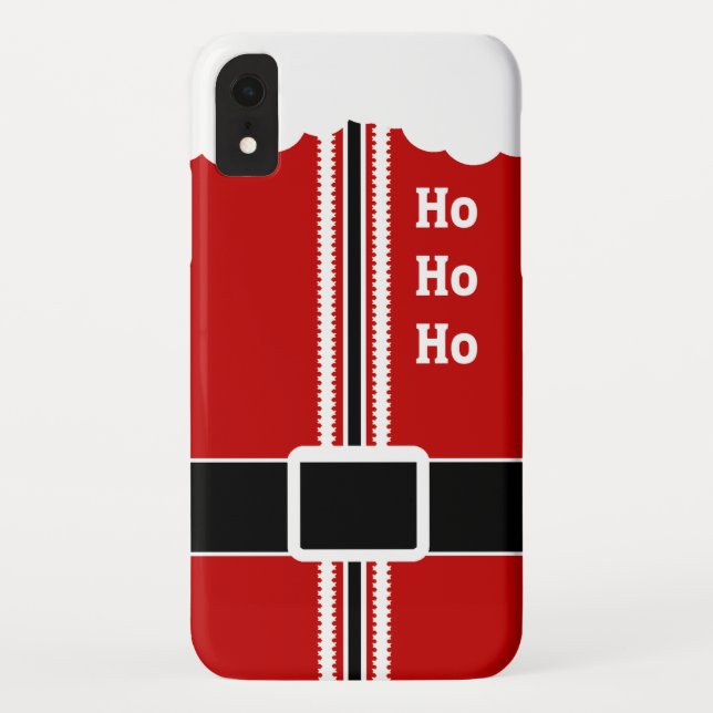 Capa Para iPhone, Case-Mate Estojo de telefone de terno de Papai Noel (Verso)