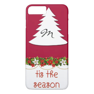 Capa Para iPhone Da Case-Mate Estojo de telefone Monograma É a Temporada de Féri