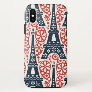 Capa Para iPhone Da Case-Mate Estojo Eiffel Tower Case-Mate Tough para iPhone X
