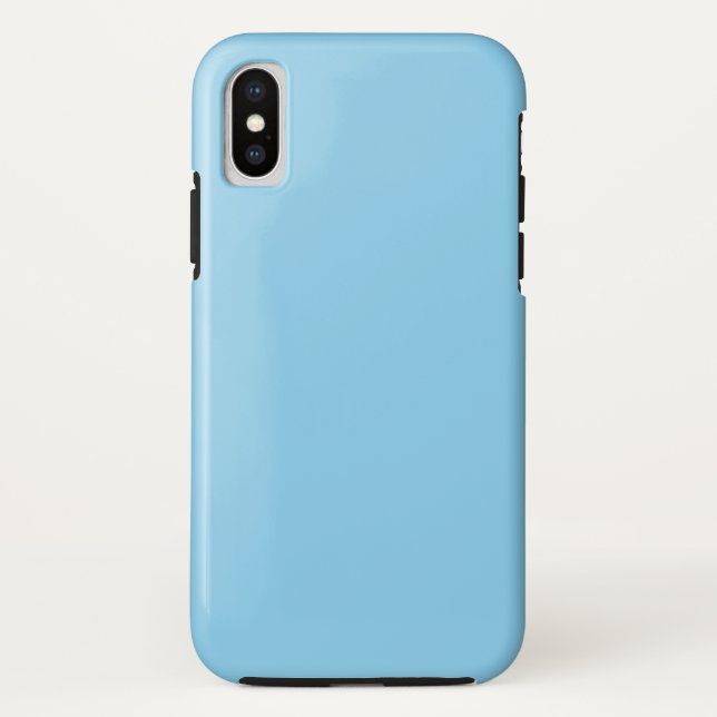 Capa Para iPhone, Case-Mate Estojo Tough para iPhone XS Baby Blue (Verso)