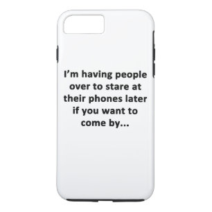 Capa iPhone 8 Plus/7 Plus Estou Tendo Pessoas Por Perto