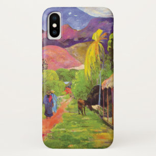 Capa Para iPhone Da Case-Mate Estrada Paul Gauguin em Tahiti Arte Fino Vintage
