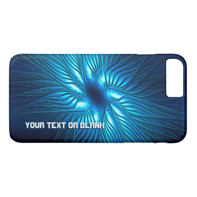 Capa Para iPhone, Case-Mate Estrela azul gravada (Verso (Horizontal))