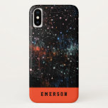 Capa Para iPhone Da Case-Mate estrelas e padrão de astronomia espacial divertida<br><div class="desc">Este design de espaço ousado e divertido é uma forma excelente de iluminar o seu dia. Com padrão de constelações,  estrelas e galáxias,  disponível em diversos produtos.</div>