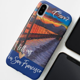 Capa Para iPhone Da Case-Mate "Eu Deixei Meu Coração Em São Francisco" iPhone Pe