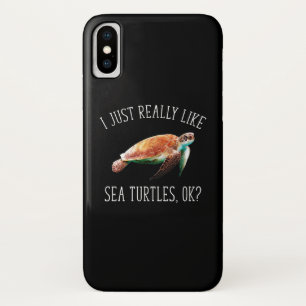 Capa Para iPhone Da Case-Mate Eu Gosto Muito De Tartarugas Do Mar, Ok?