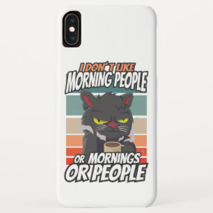 Capa Para iPhone Da Case-Mate Eu não gosto de pessoas matinais ou manhãs ou pess