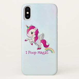 Capa Para iPhone Da Case-Mate Eu Poop Magic Funny Unicorn Dizendo