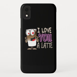 Capa Para iPhone Da Case-Mate Eu te amo um latte