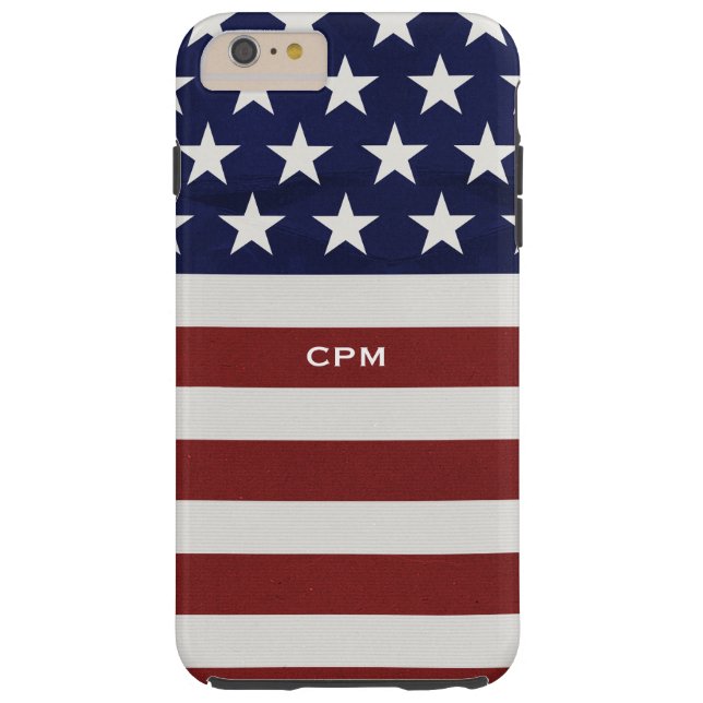 Capa Para iPhone, Case-Mate EUA bandeira americana costume patriótico do 4 de (Verso)