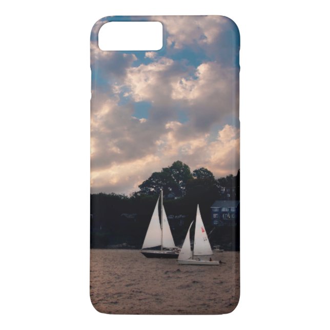 Capa Para iPhone, Case-Mate EUA, Massachusetts. Vela ao pôr do sol (Verso)