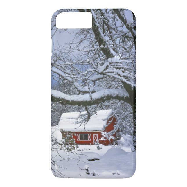 Capa Para iPhone, Case-Mate EUA, Oregon, Condado de Clackamas. Neve fresca (Verso)