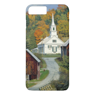 Capa Para iPhone Da Case-Mate EUA, Vermont, Rio Waits. Folhagem de outono adicio