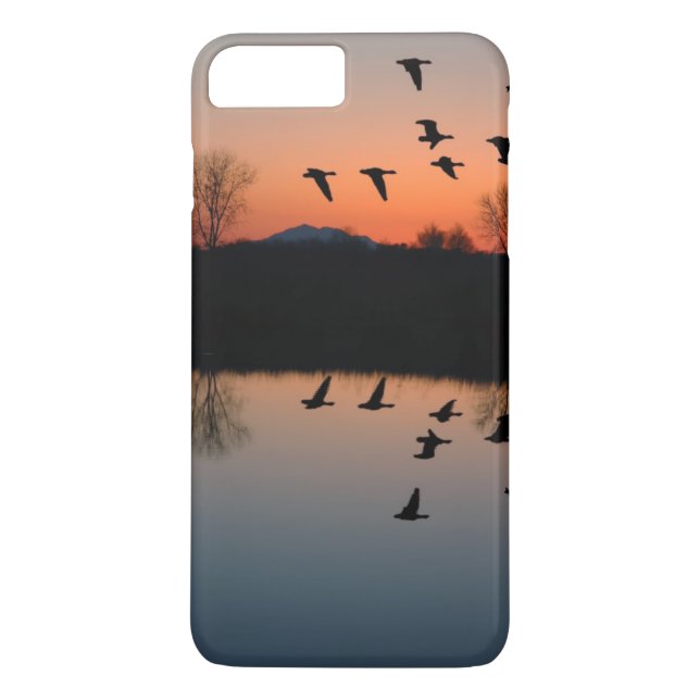 Capa Para iPhone, Case-Mate Evening Geese (Verso)