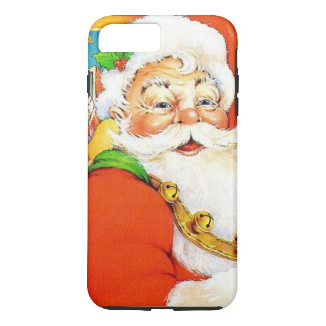 Capa Para iPhone, Case-Mate exemplo bonito de Papai Noel (Verso)