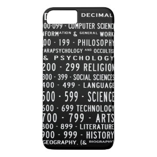 Capa iPhone 8 Plus/7 Plus Exemplo decimal de Dewey Busroll