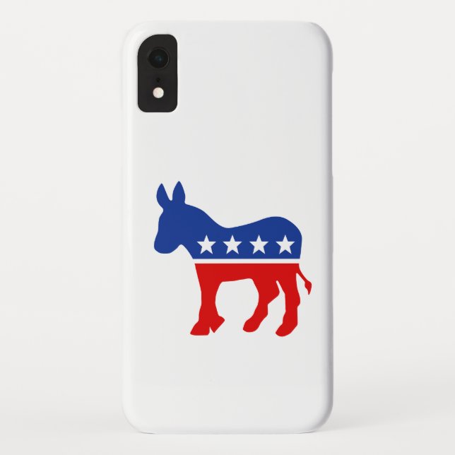 Capa Para iPhone, Case-Mate Exemplo do asno de Democrata (Verso)