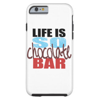 Capa Tough Para iPhone 6 exemplo do bar de chocolate do iPhone 6!