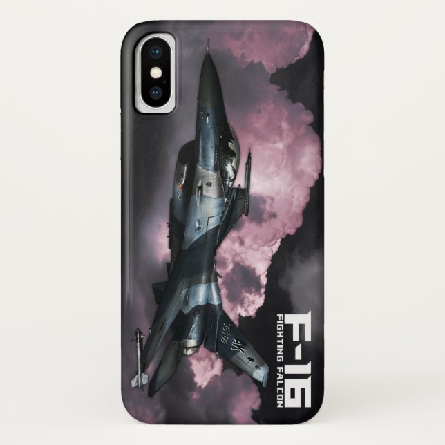 Capa Para iPhone, Case-Mate F-16 Falcão de Luta (Verso)