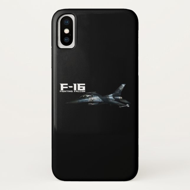 Capa Para iPhone, Case-Mate F-16 Falcão de Luta (Verso)