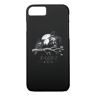 Capa iPhone 8/7 F-Caw-F Crow Halloween Witch F-Caw-F