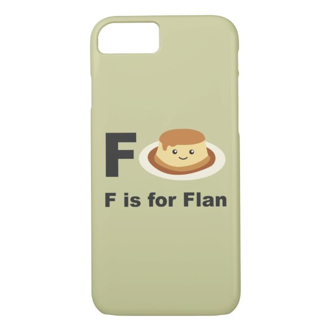 Capa Para iPhone, Case-Mate F é para Flan (Verso)
