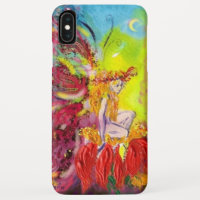 FAERIAS DE PEDAÇO/Fada De Flor,Amarelo Rosa