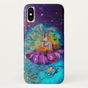 Capa Para iPhone Da Case-Mate FAIRY IN A NOITE Blue Teal Monograma