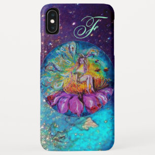Capa Para iPhone Da Case-Mate FAIRY IN A NOITE Blue Teal Monograma
