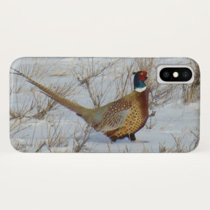 Capa Para iPhone Da Case-Mate Faisão-de-pescoço-anilado B22 na Neve