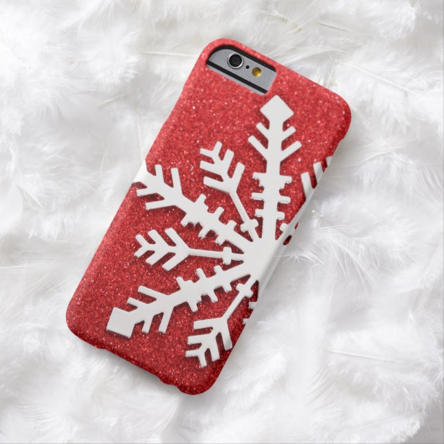 Capa Para iPhone, Case-Mate Faíscas do Natal Vermelho (In Loco)