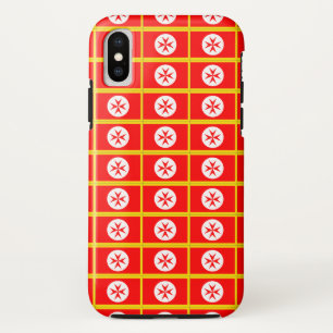 Capa Para iPhone XS Faixa da Toscana Medici Marinho