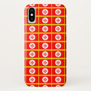 Capa Para iPhone X Faixa da Toscana Medici Marinho