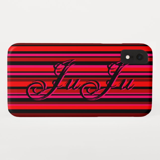 Capa Para iPhone, Case-Mate Faixa Personalizada (Verso (Horizontal))