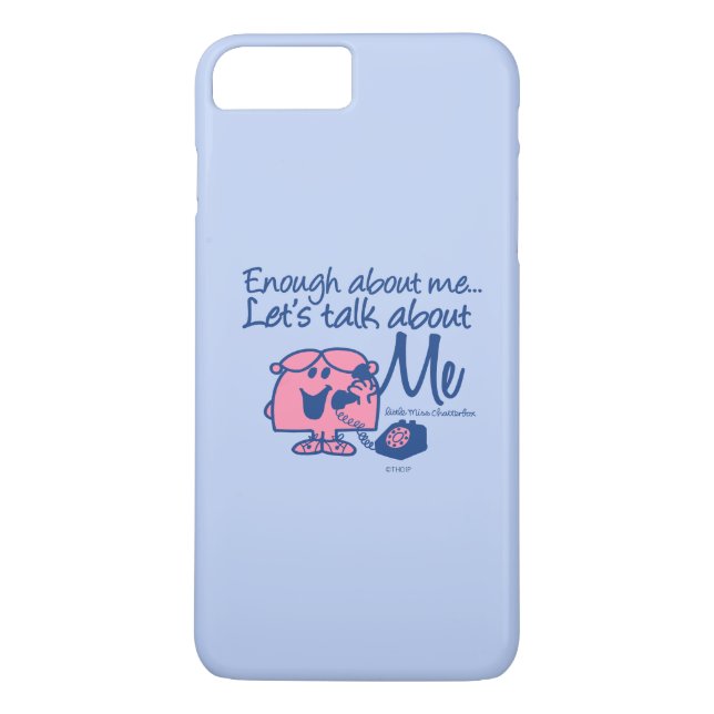Capa Para iPhone, Case-Mate Fale sobre a Miss Chatterbox (Verso)
