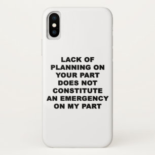 Capa Para iPhone Da Case-Mate Falta de planejamento