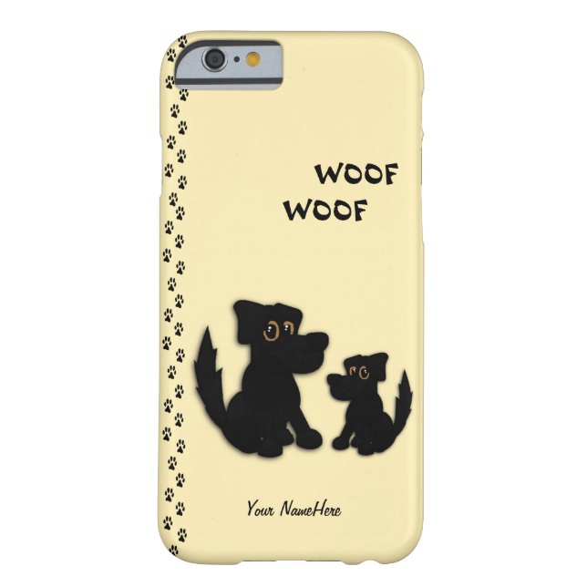 Capa Para iPhone, Case-Mate Família Cachorro Cachorro Pessoal (Verso)