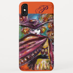 Capa Para iPhone Da Case-Mate FAUST / Máscara Misteriosa, Tricorno e Monograma d