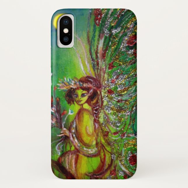 Capa Para iPhone, Case-Mate FÉ VERDE NA fantasia LUMINOSA (Verso)