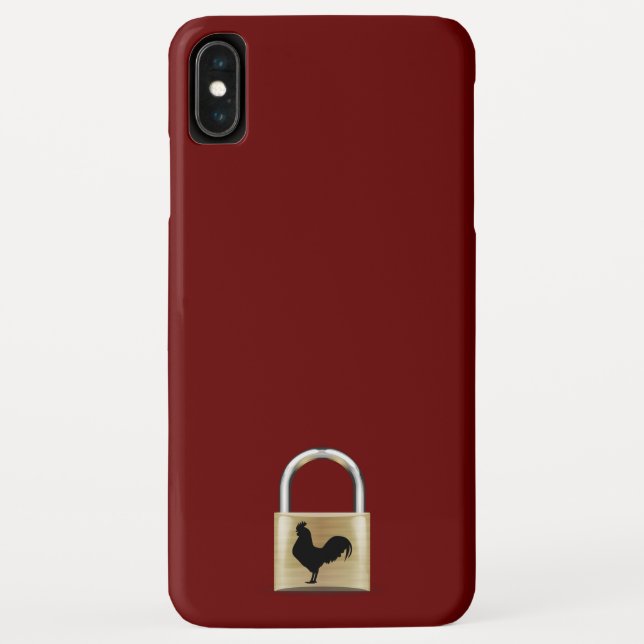 Capa Para iPhone, Case-Mate Fechado na castidade (Verso)