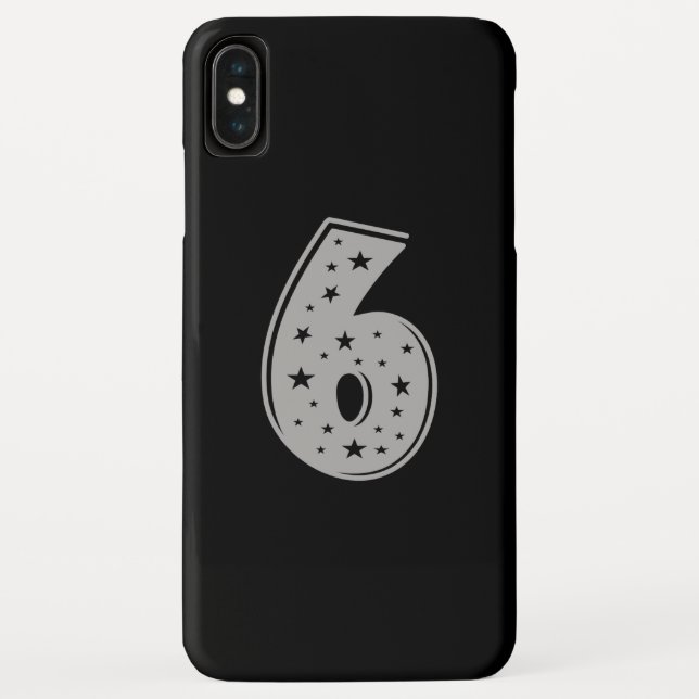 Capa Para iPhone, Case-Mate Feliz Aniversário do Número 6 (Verso)
