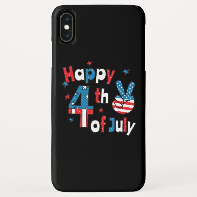 Capa Para iPhone, Case-Mate Feliz Dia da Independência em 4 de julho (Verso)