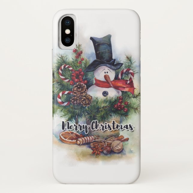 Capa Para iPhone, Case-Mate Feliz Natal (Verso)