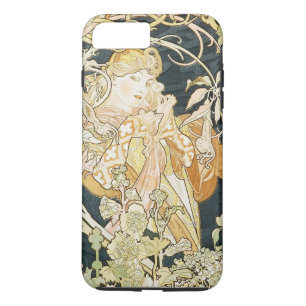 Capa iPhone 8 Plus/7 Plus Femme de Mucha a la Marguerite