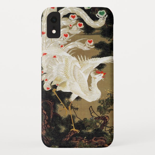 Capa Para iPhone, Case-Mate FÊNIX DE AMOR VOANDO, Penas, Dia dos Namorados Cor (Verso)